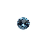 Titanium CZ Bezel Bead with Threadless End