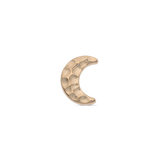 14kt Gold Moon Threadless End