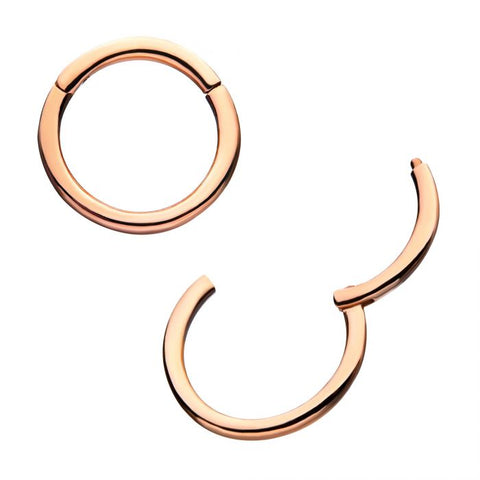 14Kt Rose Gold Hinge Segment Ring