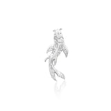 14k Gold Koi Fish Threadless End