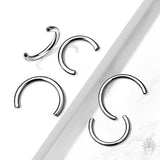 Titanium Horse shoe bar