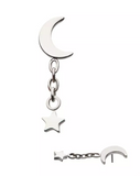 Titanium Moon Dangle Star Top (2 options)