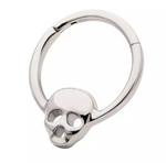 Titanium Centered Skull Clicker