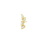 14K Gold Andreia Threadless End