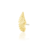 14K Gold Icarus Threadless End