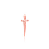 14K Gold Looking Sharp Dagger Threadless End