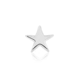 14k Gold Star Threadless End