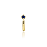 14K Gold Vast Sapphire Blue Threadless End