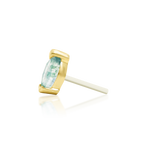 14K Gold Marquise Moss II Threadless End