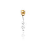 14K Gold Leilani Champagne Threadless End