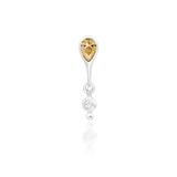 14K Gold Leilani Champagne Threadless End