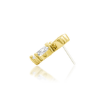 14K Gold Revive CZ Threadless End