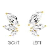 14K Gold Malice CZ Threadless End