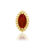 14K Gold Fernley Carnelian Threadless End