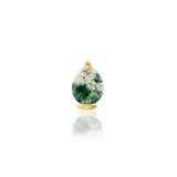 14K Gold Unna II Moss Threadless End