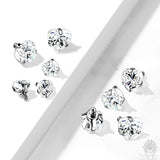 Prong Set Heart CZ Top